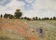 Poppies Blooming, Claude Monet